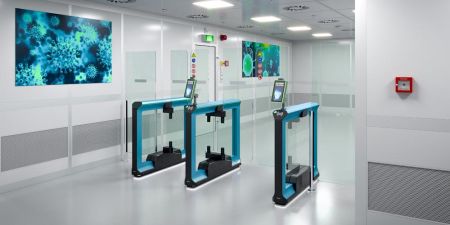 Боковая секция распашного турникета Magnetic mWing FMWI_BL Master без створок