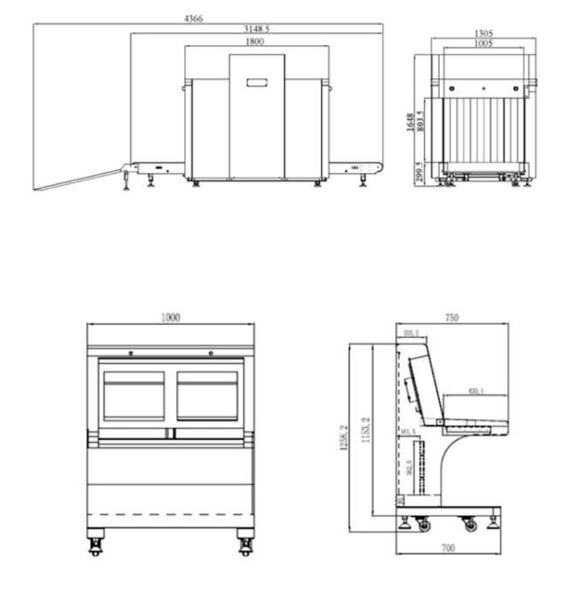 Рентгено-телевизионный интроскоп HikVision NP-SC10080HM