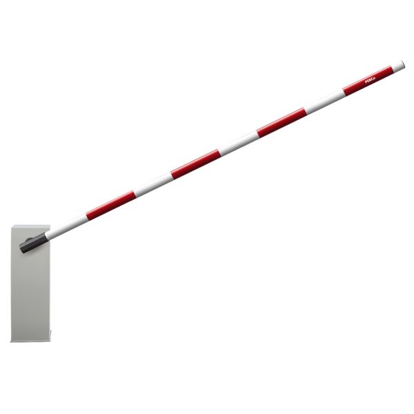 Шлагбаум автоматический PERCo GS14 с круглой стрелой 4,3 м и встроенной системой обогрева