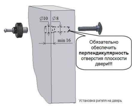 Электромеханический угловой замок НЗ Promix-SM101.10 (Шериф-1)
