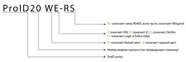 Считыватель бесконтактных карт ZKTeco ProID10BM