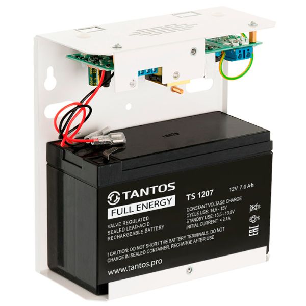 Источник вторичного электропитания Tantos ББП-50 TS резервированный (металл) Источник вторичного электропитания Tantos ББП-50 TS резервированный (металл)