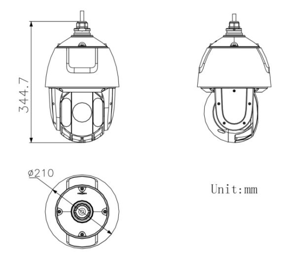 Скоростная поворотная PTZ IP-видеокамера 4Мп HikVision DS-2DE5432IW-AE(S5) с алгоритмом Deep learning Скоростная поворотная PTZ IP-видеокамера 4Мп HikVision DS-2DE5432IW-AE(S5) с алгоритмом Deep learning