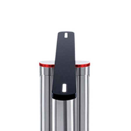 Турникет распашной двухпроходной PERCo ST-11M «Скоростной проход» с крышками из искусственного камня и створками 300 мм, высотой 1300 мм