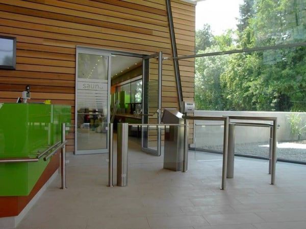 Роторный полуростовой турникет Gotschlich Gyro Transpa Classic Роторный полуростовой турникет Gotschlich Gyro Transpa Classic