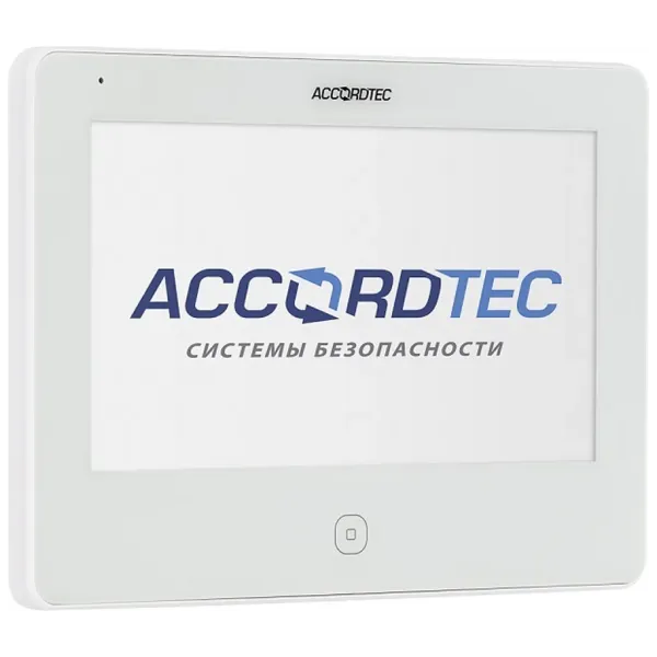 Монитор видеодомофона AccordTec AT-VD800W WH