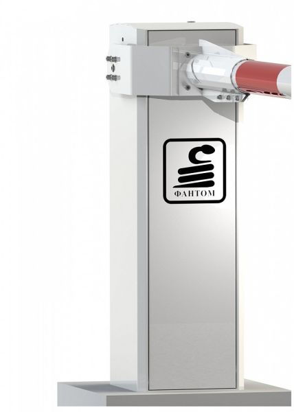Шлагбаум автоматический Фантом Пром-Стандарт-Арктик с обогревателем и круглой стрелой 4 метра Шлагбаум автоматический Фантом Пром-Стандарт-Арктик с обогревателем и круглой стрелой 4 метра