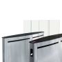 Центральный модуль раздвижного турникета PERCo STD-02.600 "Скоростной проход" со створками 600 мм