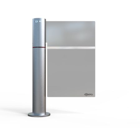 Калитка моторизованная Oxgard К-14-Н со стеклом 1200 мм, нержавеющая сталь