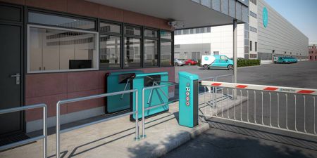 Центральная секция распашного турникета Magnetic mWing FMWI_CL без створок