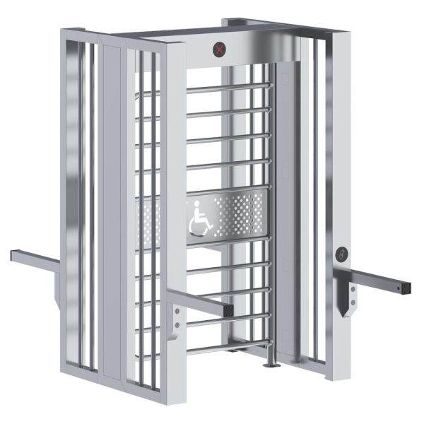 Полноростовой распашной турникет Блокпост Спектр СТ 4 с калиткой