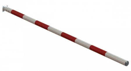 Стрела круглая Фантом К4(100) 4м с функцией "антиветер" Ø100мм со светоотражающими наклейками