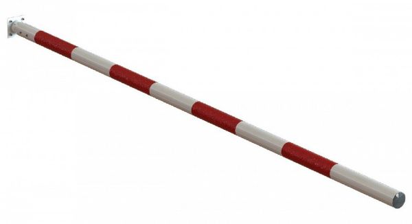 Стрела круглая Фантом К4(100) 4м с функцией "антиветер" Ø100мм со светоотражающими наклейками