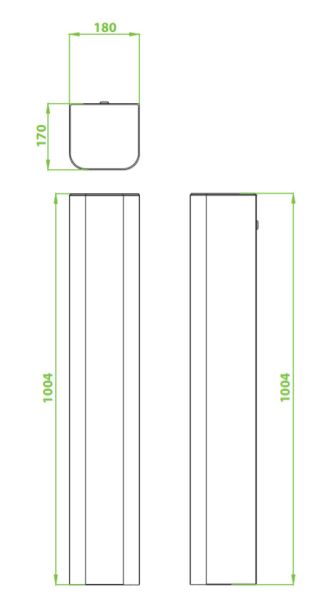 Картоприемник ZKTeco TSP-2 из нержавеющей стали
