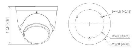 IP-видеокамера уличная 4Мп TiOS Dahua DH-IPC-HDW3449HP-AS-PV-0280B-S4 с ИИ и активным сдерживанием