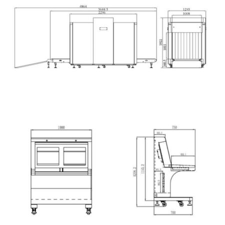 Рентгено-телевизионный интроскоп HikVision NP-SC100100HM