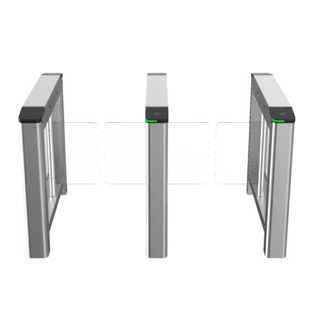 Центральный модуль распашного турникета HikVision DS-K3B220LX-M/Dp65, со створками