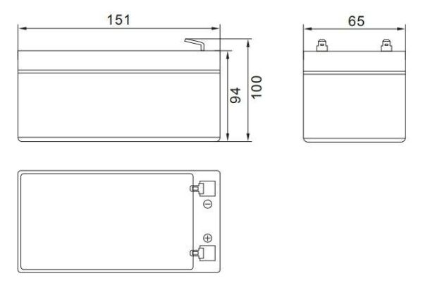 Аккумулятор Etalon FORS 1207 (12В 7 А∙ч)