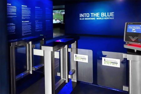 Распашной турникет Cominfo EasyGate SG 1000 650мм