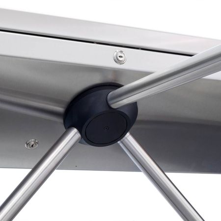 Турникет-трипод тумбовый PERCo-TTD-03.2S из нержавеющей стали (с планками)