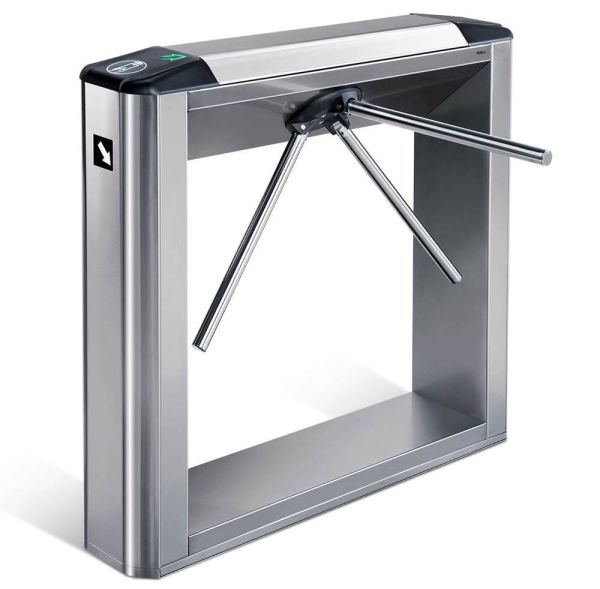 Турникет-трипод тумбовый PERCo-TTD-08A из нержавеющей стали (с автоматическими планками Антипаника)