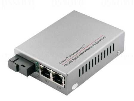 Оптический медиаконвертер Ethernet Osnovo OMC-100-21S5b до 20 км