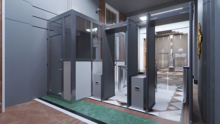 Арочный металлодетектор Блокпост РС Vx 900 (9/6/3), серии Матрёшка, IP65