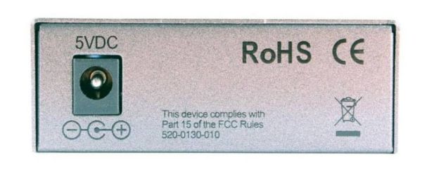 Оптический медиаконвертер Gigabit Ethernet Osnovo OMC-1000-11S5a