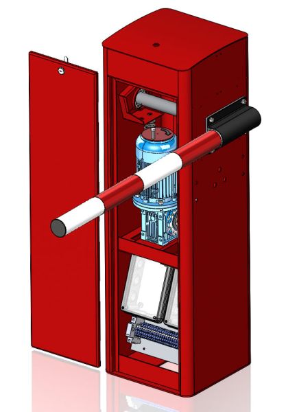 Тумба шлагбаума Фантом F4MA с обогревателем, для скоростного шлагбаума Миг-4 Арктик