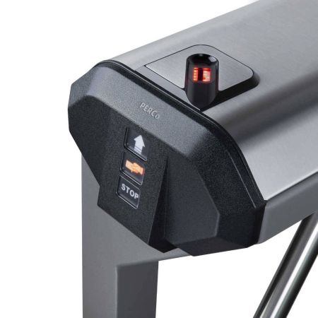 Биометрическая электронная проходная PERCo-KT02.9B с ПО PERCo-SS01 Школа, с планками Антипаника