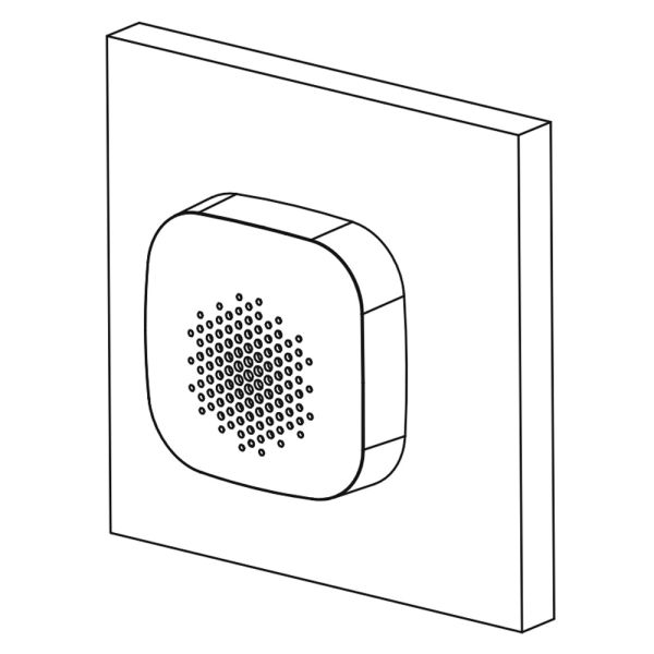 Беспроводной оповещатель Dahua DHI-ARA12-W2(868), звуковой