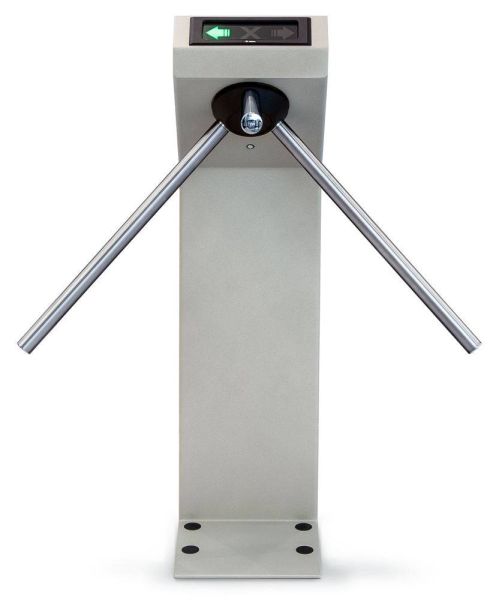 Турникет-трипод PERCo-TTR-04.1R из окрашенной стали, светло-бежевый (с планками)