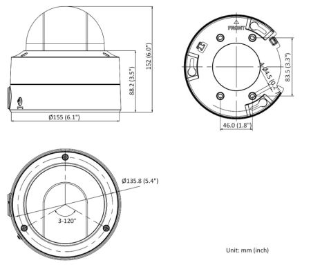 Антивандальная IP-видеокамера ColorVu 4Мп HikVision DS-2CD2747G2T-LZS(C) Антивандальная IP-видеокамера ColorVu 4Мп HikVision DS-2CD2747G2T-LZS(C)