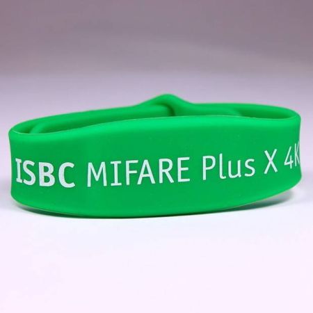 Силиконовый NFC-браслет (с кодировкой, vCard по ТЗ клиента) (жен./дет.)