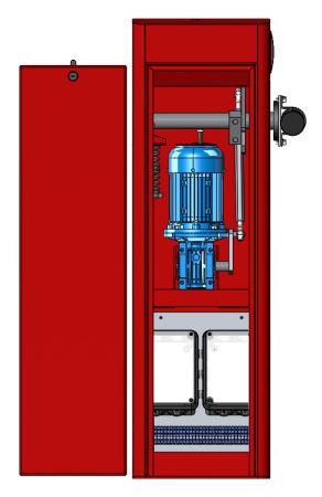 Шлагбаум автоматический скоростной Фантом Миг-3 с круглой стрелой 3 метра