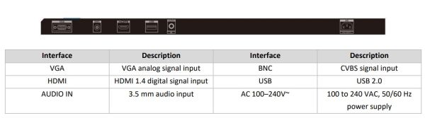 Монитор E-LED 21.5" HikVision DS-D5022FC-C Монитор E-LED 21.5" HikVision DS-D5022FC-C