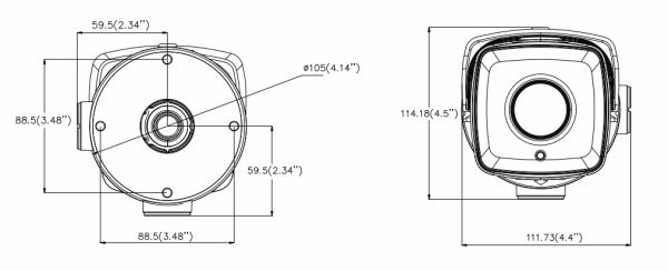 Уличная интеллектуальная IP-видеокамера 4Мп HikVision DS-2CD4B45G0-IZS(B) Уличная интеллектуальная IP-видеокамера 4Мп HikVision DS-2CD4B45G0-IZS(B)