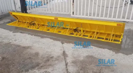 Дорожный блокиратор Silar ПЗП 6000 ГЗ гидравлический, заглубляемый Дорожный блокиратор Silar ПЗП 6000 ГЗ гидравлический, заглубляемый
