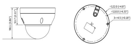 Купольная IP-видеокамера уличная 2Мп Dahua EZ-IPC-D2B20P-ZS