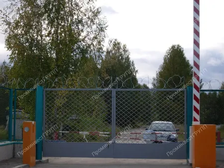 Противотаранный шлагбаум ШАП-L вертикальный, автоматический, 20 тонн