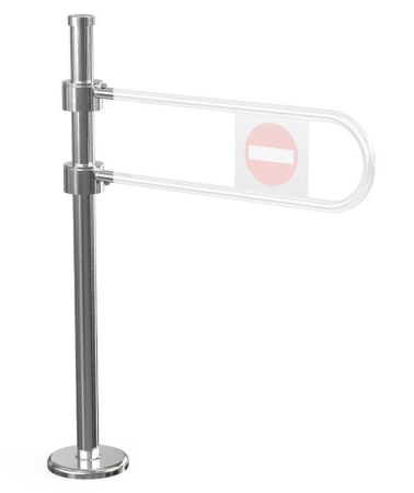 Калитка-ограждение Ростов-Дон ОК61 ХРОМ (без дуги)