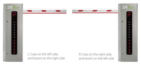 Шлагбаум автоматический ZKTeco ProBG3130R, со складной стрелой 3 м, правый