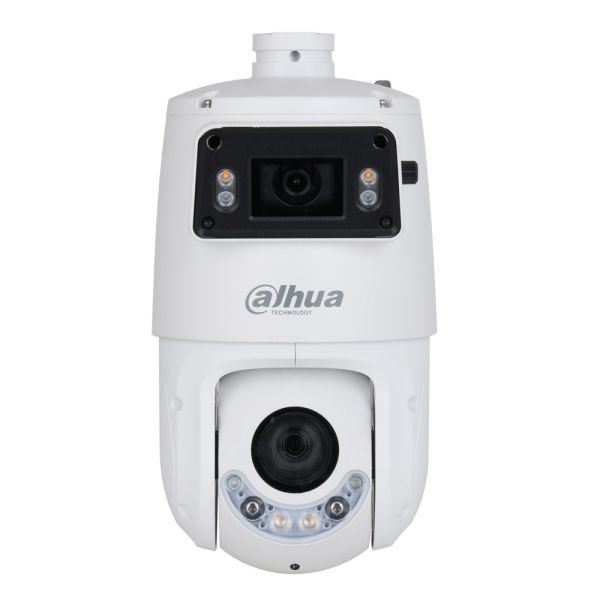 Двойная PTZ видеокамера 4Мп Dahua DH-SDT4E425-4F-GB-A-PV1 с ИИ и активным сдерживанием