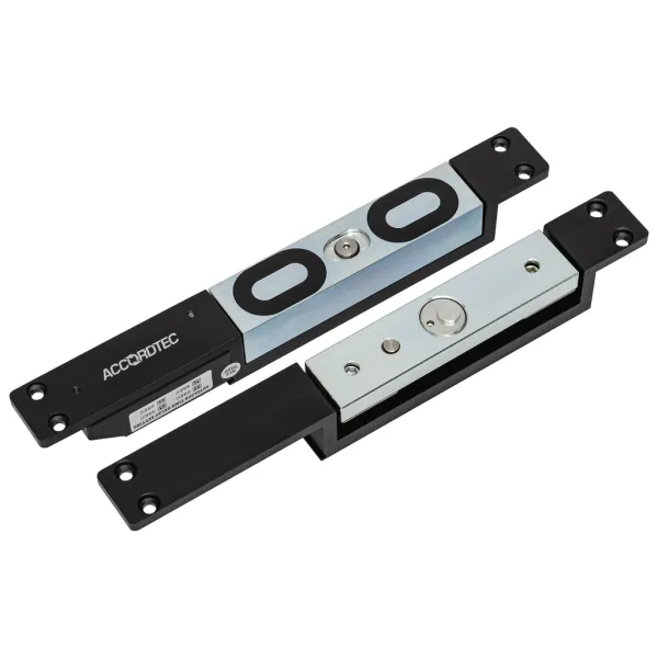 Электромагнитный замок AccordTec ML-1200N2 сдвиговый, с планкой