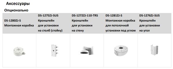 Уличная купольная IP-камера 4Мп HiWatch DS-I453M(C) (2.8 мм) с EXIR-подсветкой до 30 м и микрофоном