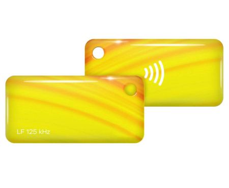 Брелок Temic (ATA5577), кодируемый в Em-Marine, HID (желтый)