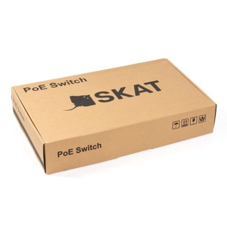 Неуправляемый PoE коммутатор SSKAT POE-16E-2G-2S V.2