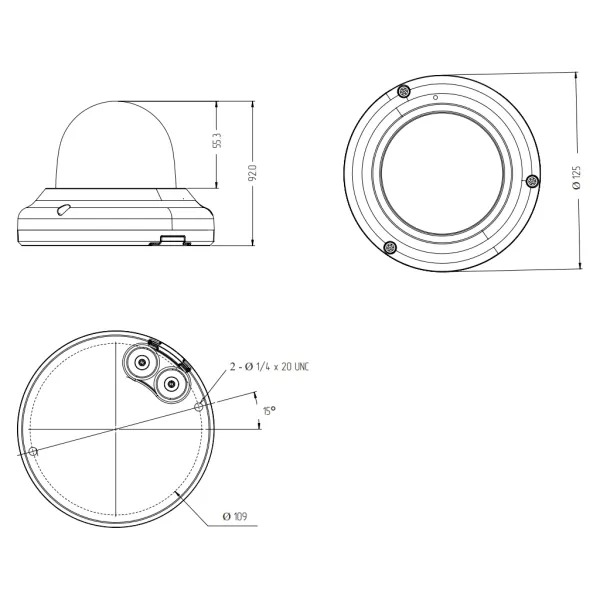 IP-видеокамера 8Мп Rubezh RV-3NCD8164 (4.0)