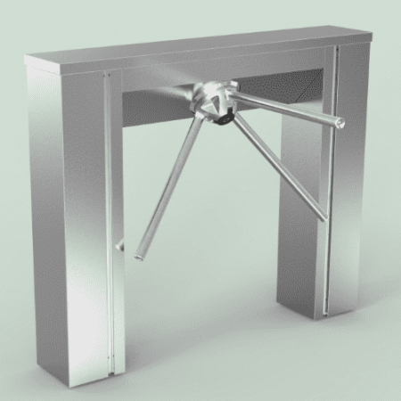Турникет-трипод тумбовый Ростов-Дон ТТ10М1-У-П из нержавеющей стали