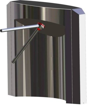 Двухштанговый тумбовый турникет Gotschlich Calypso Open Gate (6CALOGEC)